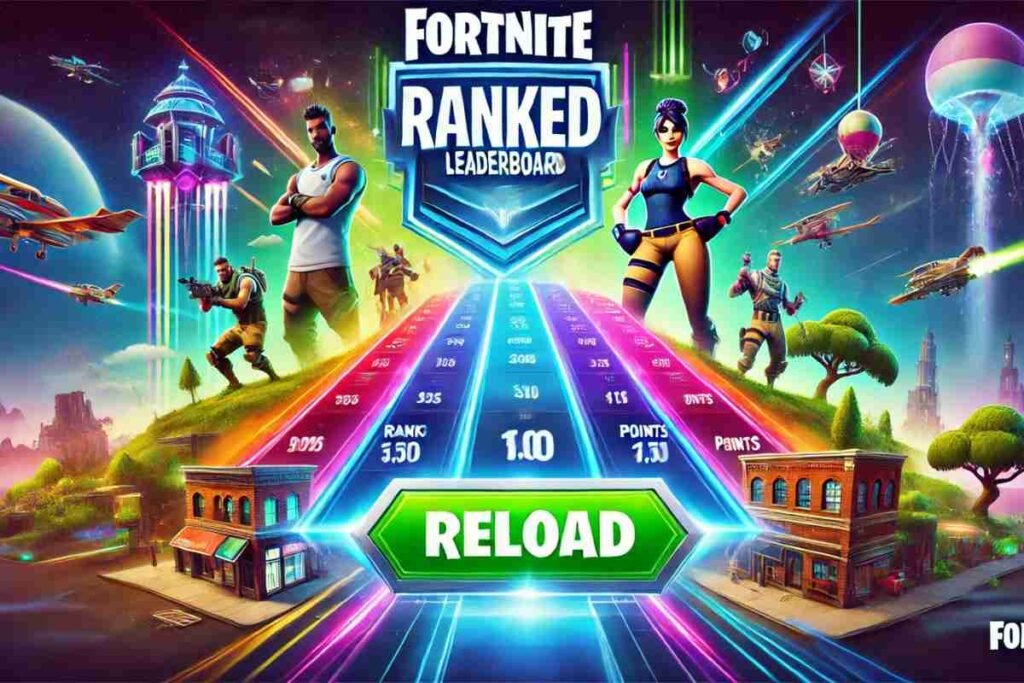 Ranked reload leaderboard