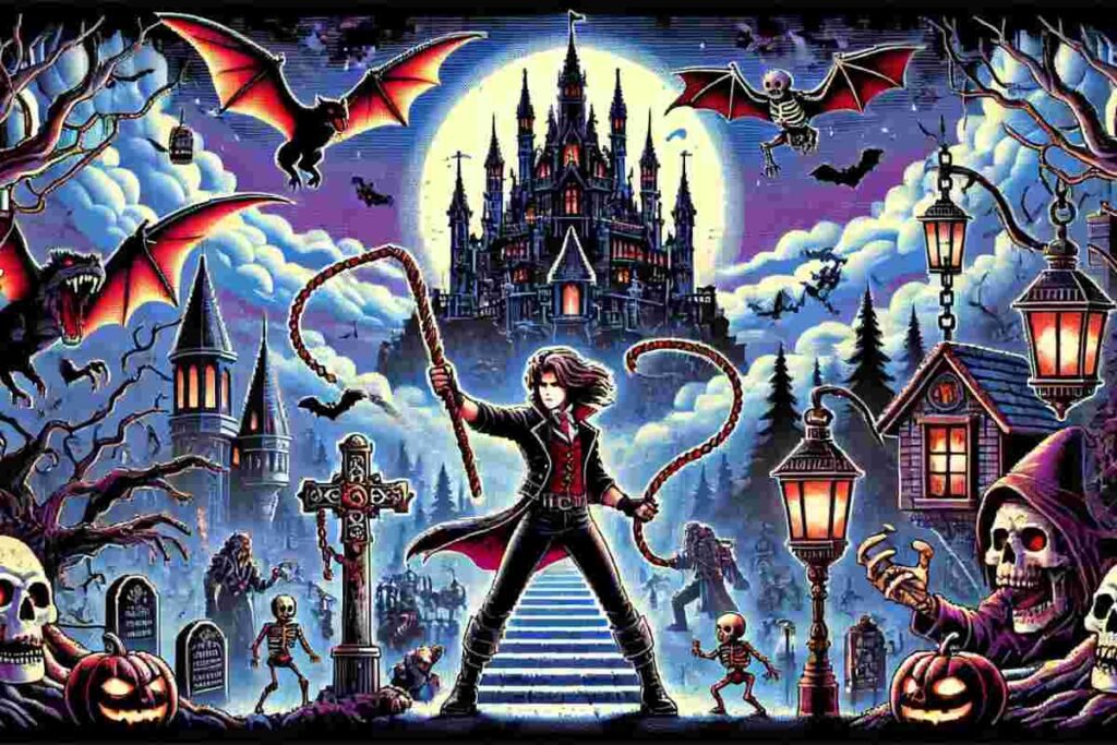Vampire survivors ode to castlevania evolutions