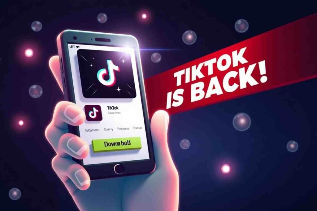When will tiktok be back in the app store